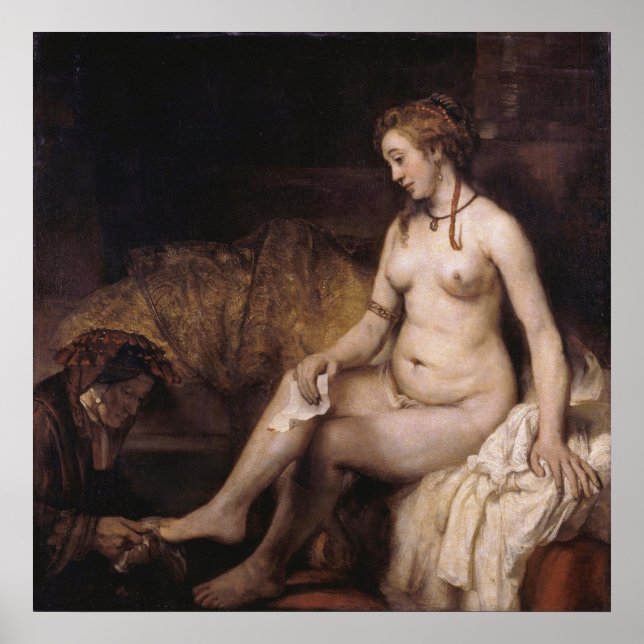 Poster Rembrandt - la lettre (Devant)