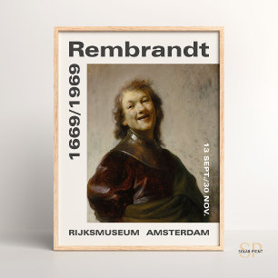 Poster Rembrandt Rembrandt Raught Peinture Art Imprimer