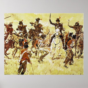 Poster Remember the River Raisin by Ken Riley