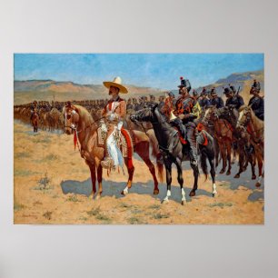 Poster Remington La Grande Peinture Mexicaine