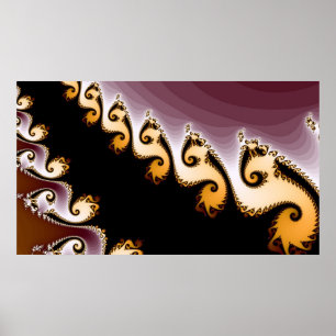 Poster Remous de fractale