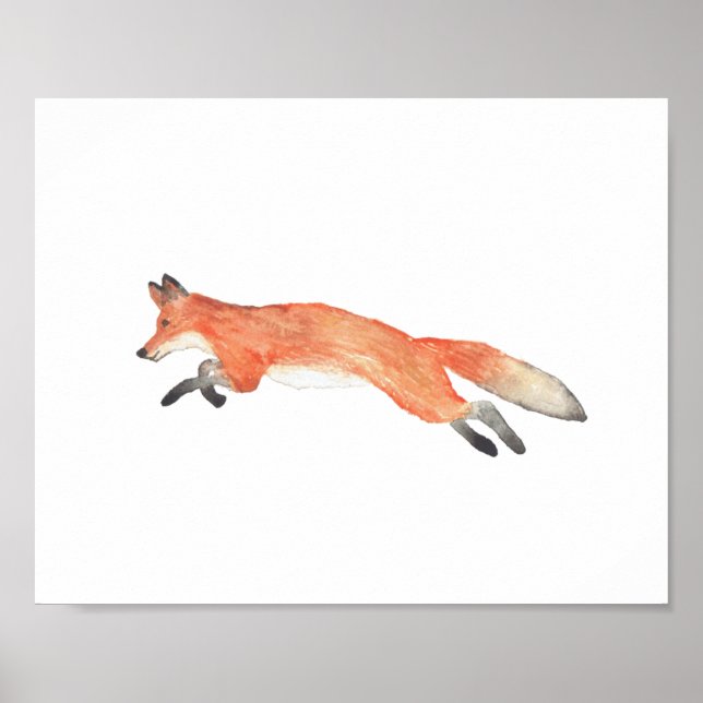 Poster Renard d'hiver 2 (Devant)