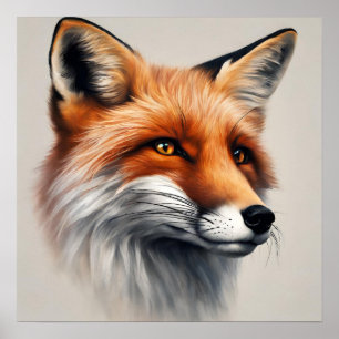 Poster Renard majestueux