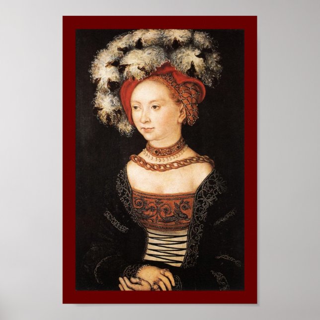 POSTER RENASSAINCE BEAUTÉ, MODE BIJOUX COSTUME DESIGN (Devant)