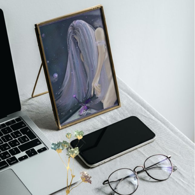 Poster Rencontre cosmique, taille du portefeuille (Créateur téléchargé)