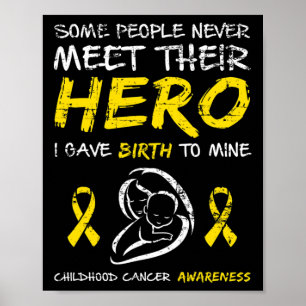 Poster Rencontre de sensibilisation au cancer de l'enfant