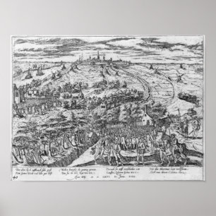 Poster Rencontre des protestants en plein air autour d'An