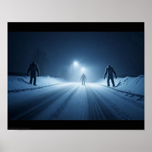 Poster Rencontre d'hiver (14 x 11) (Devant)