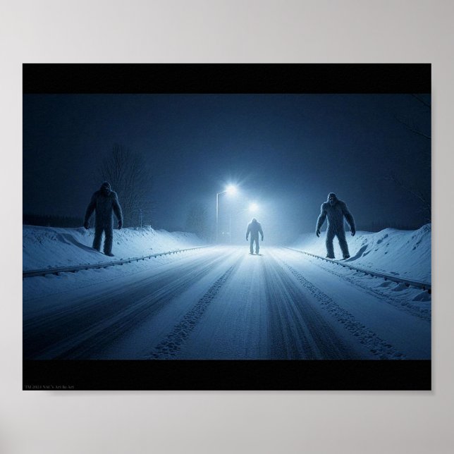 Poster Rencontre d'hiver (8 x 10) (Devant)
