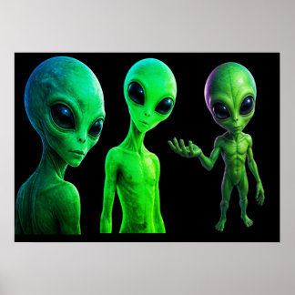 Poster Rencontrez Ma Belle Famille D'extraterrestres Mur