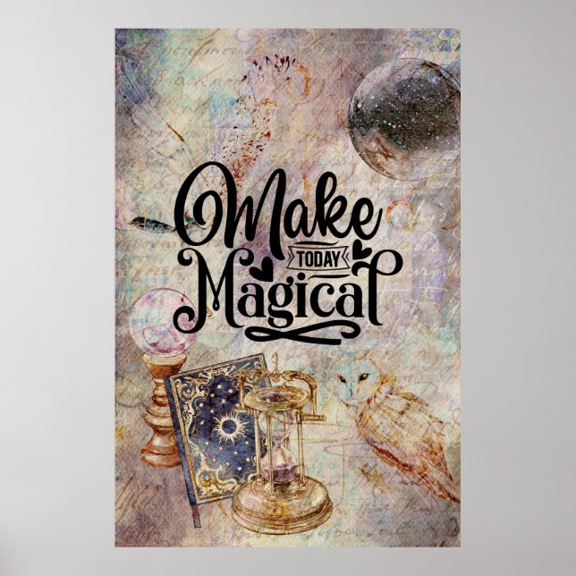 Poster Rendre aujourd'hui magique (Devant)