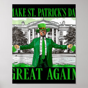 Poster Rendre la fête de St. Patricks à nouveau formidabl