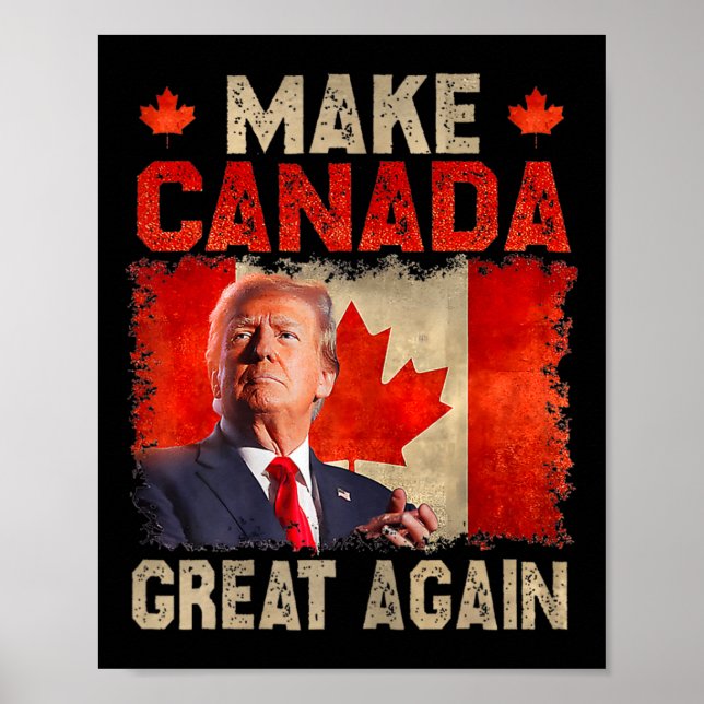 Poster Rendre la grandeur du Canada à nouveau drôle Prési (Devant)