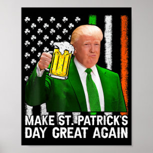 Poster Rendre la grandeur du Jour de la Saint Patrick à n