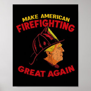 Poster Rendre la lutte contre l'incendie aux États-Unis p