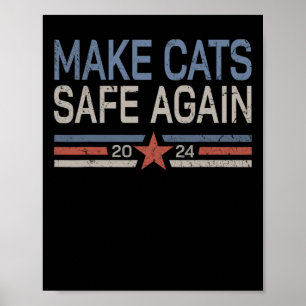 Poster Rendre les chats sûrs à nouveau drôle Propriétaire