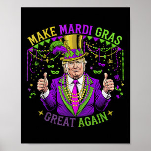 Poster Rendre Mardi Gras Grand À Nouveau Fun Mardi Gras H
