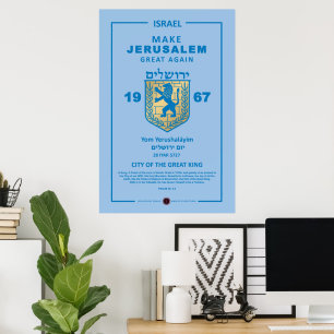 Poster Rendre sa grandeur à Jérusalem