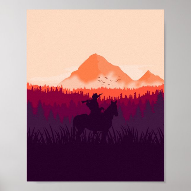 Poster Rendu d'art de jeu vidéo (Devant)
