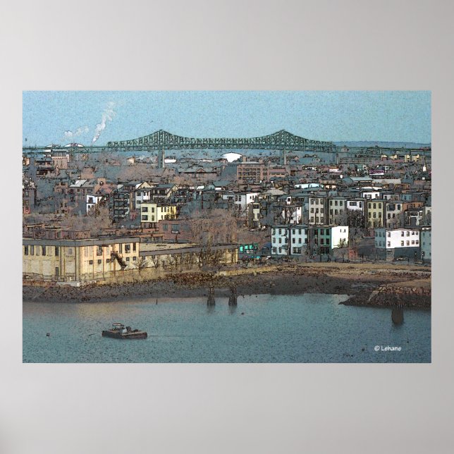 Poster Rendu du pont Tobin (Devant)