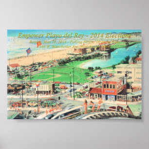 Poster Renforcer Playa del Rey - 2014 Pas de frontière