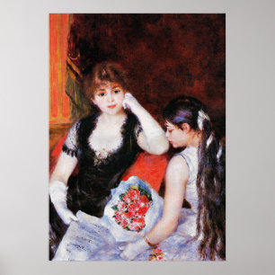 Poster Renoir - Au Concert-Box à l'Opéra