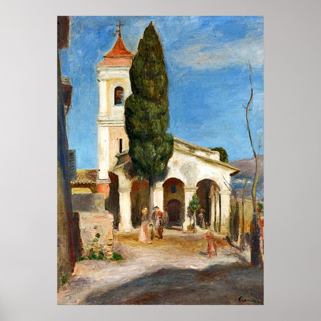 Poster Renoir - Chapelle de notre Dame de la Protection (Devant)