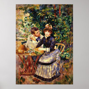 Poster Renoir - Dans le jardin