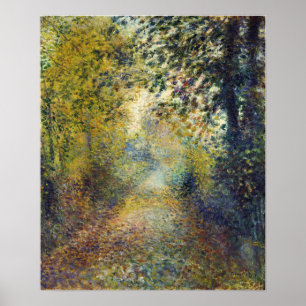 Poster Renoir - Dans Les Bois
