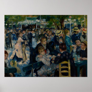 Poster Renoir - Danse Au Moulin De La Galette
