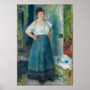 Poster Renoir, La Lisseuse