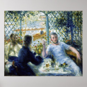 Poster Renoir - Le Déjeuner des canotiers 1875