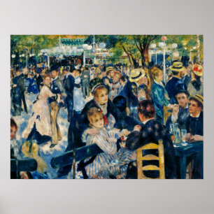 Poster Renoir - Le Moulin de la Galette