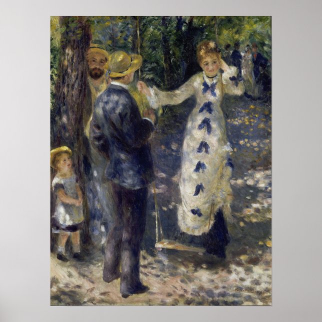 Poster Renoir - Le Swing (Devant)