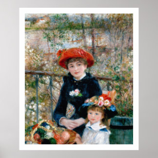 Poster Renoir - Sur la terrasse