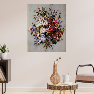 Poster Renoir - Un Bouquet de Roses