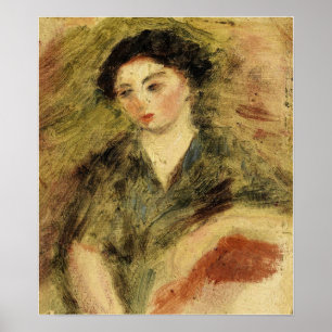 Poster Renoir - Une jeune femme (Gabrielle)