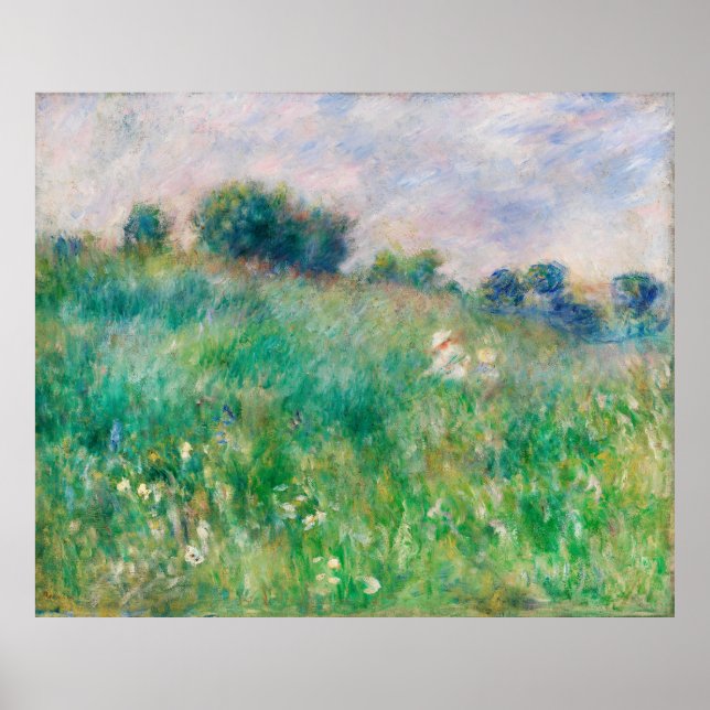 Poster Renoir's Meadow (Devant)