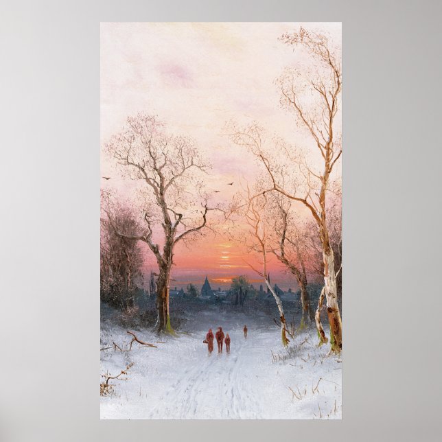 Poster Rentrer à la maison (Devant)