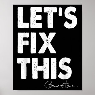 Poster Réparons cela - Obama 2028 - Une élection drôle po