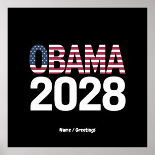 Poster Réparons cela, Obama pour le président 2028