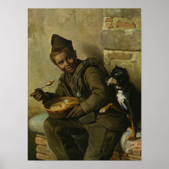 Poster Repas pour le balai de Chimney (Devant)