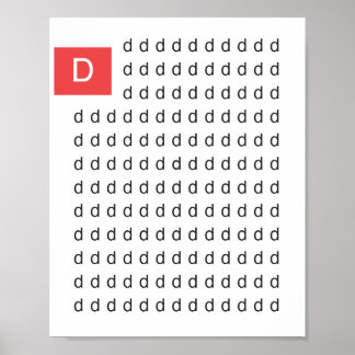 Poster Repérer l'Arial - D