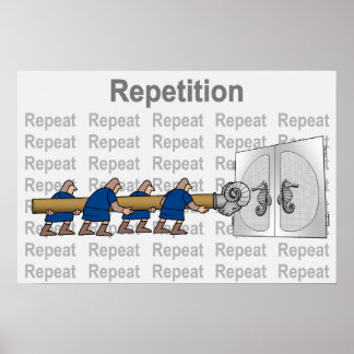 Poster Répétition
