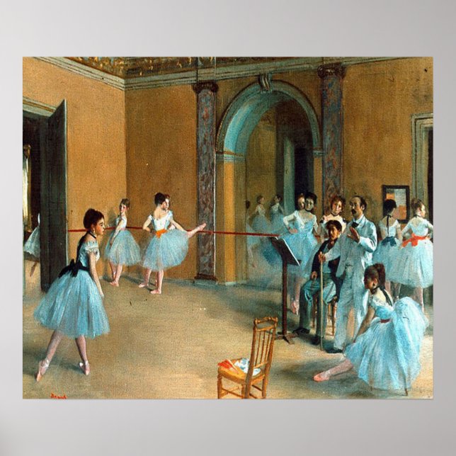 Poster Répétition sur la Foyer de l'Opéra La Rue (Devant)