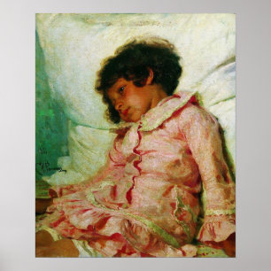 Poster Repin - Nadya Repina 1881