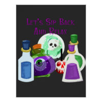 Reposons-nous et détendez-vous - Potions Halloween