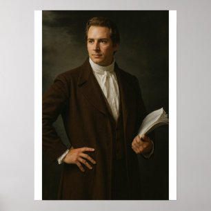 Poster Représentation photographique de Joseph Smith #1 L
