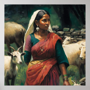 Poster Représenter les luttes des femmes dans la société 