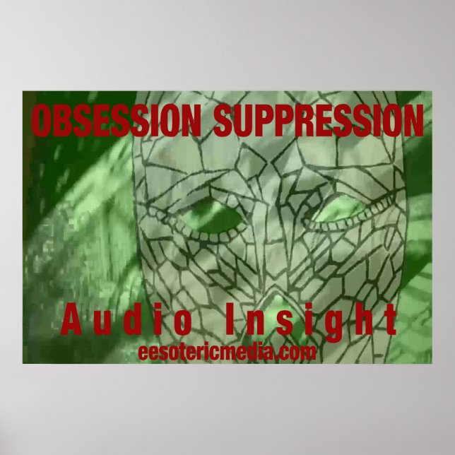 Poster "Répression d'obsession" 90cm x 60cm (Devant)